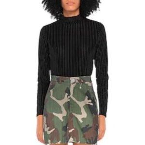 Souvenir Camouflage Mini Skirt- Size Med NWT